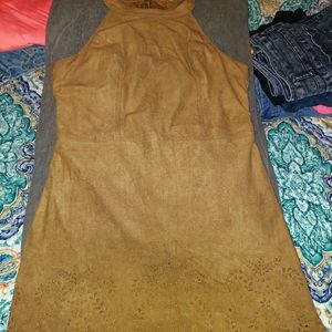 Sued hollister dress